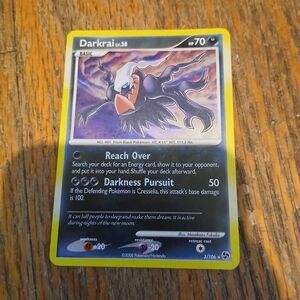 Darkrai Holographic Great Encounters 2008 Pokemon Card